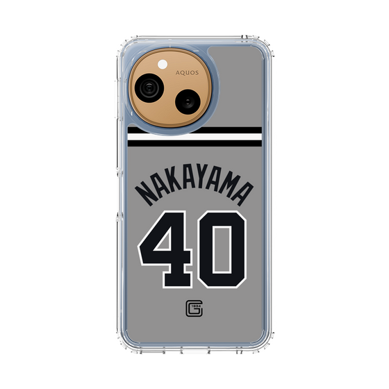 スリムプロテクションケース［ 読売ジャイアンツ - #40 NAKAYAMA - ビジター ］