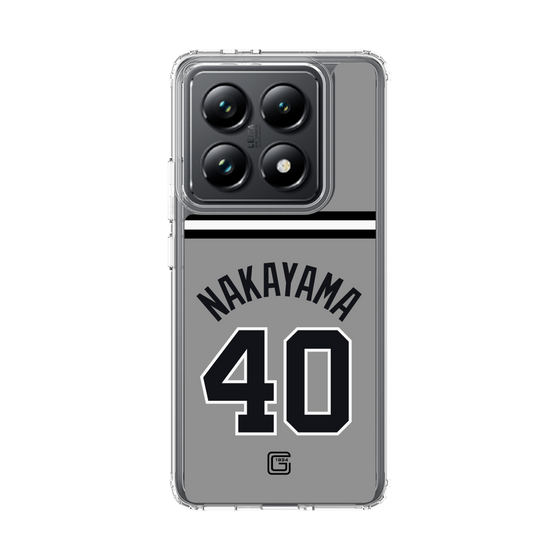 スリムプロテクションケース［ 読売ジャイアンツ - #40 NAKAYAMA - ビジター ］