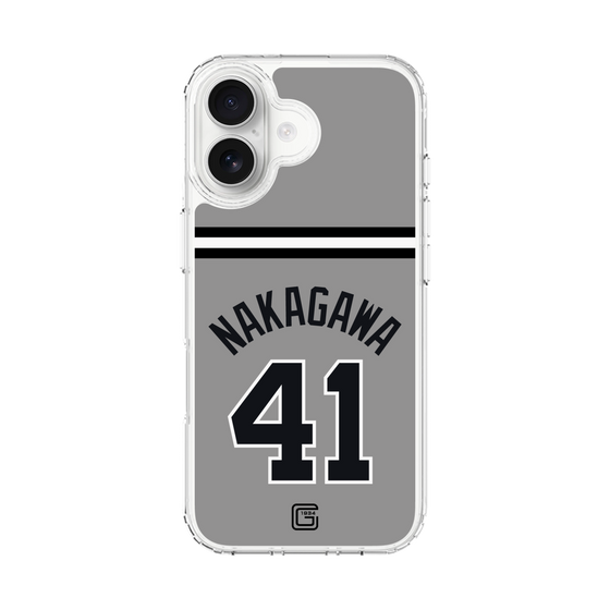 スリムプロテクションケース［ 読売ジャイアンツ - #41 NAKAGAWA - ビジター ］