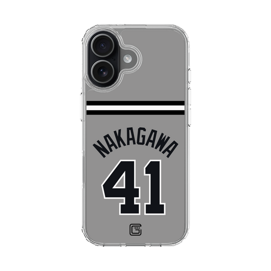 スリムプロテクションケース［ 読売ジャイアンツ - #41 NAKAGAWA - ビジター ］