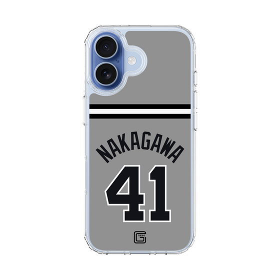 スリムプロテクションケース［ 読売ジャイアンツ - #41 NAKAGAWA - ビジター ］