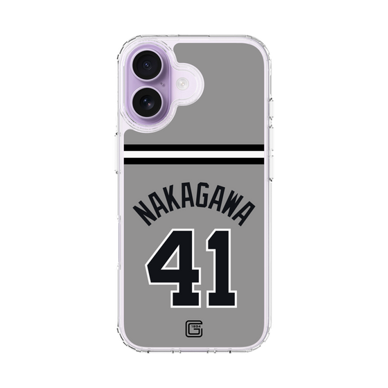 スリムプロテクションケース［ 読売ジャイアンツ - #41 NAKAGAWA - ビジター ］