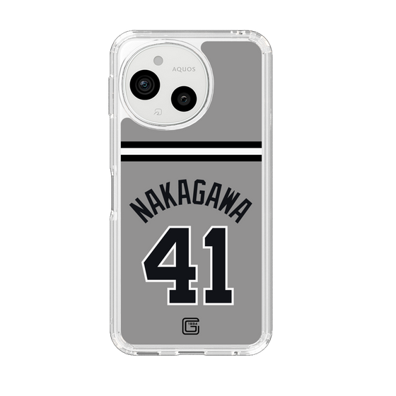 スリムプロテクションケース［ 読売ジャイアンツ - #41 NAKAGAWA - ビジター ］
