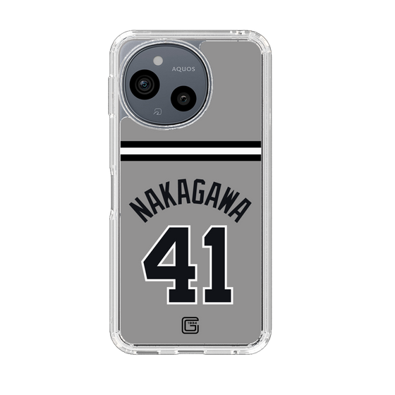 スリムプロテクションケース［ 読売ジャイアンツ - #41 NAKAGAWA - ビジター ］