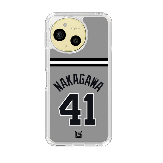 スリムプロテクションケース［ 読売ジャイアンツ - #41 NAKAGAWA - ビジター ］