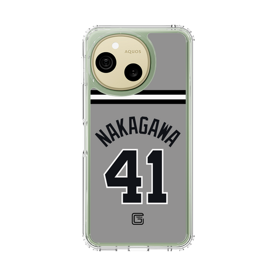 スリムプロテクションケース［ 読売ジャイアンツ - #41 NAKAGAWA - ビジター ］