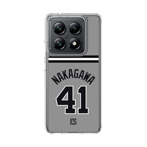スリムプロテクションケース［ 読売ジャイアンツ - #41 NAKAGAWA - ビジター ］
