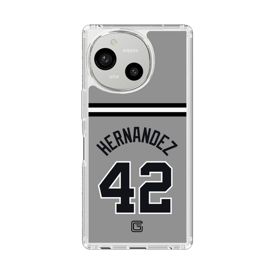 スリムプロテクションケース［ 読売ジャイアンツ - #42 HERNANDEZ - ビジター ］