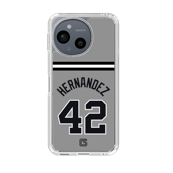 スリムプロテクションケース［ 読売ジャイアンツ - #42 HERNANDEZ - ビジター ］