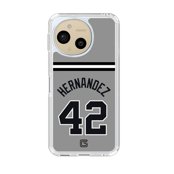 スリムプロテクションケース［ 読売ジャイアンツ - #42 HERNANDEZ - ビジター ］
