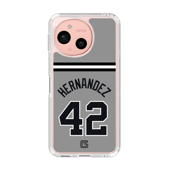 スリムプロテクションケース［ 読売ジャイアンツ - #42 HERNANDEZ - ビジター ］