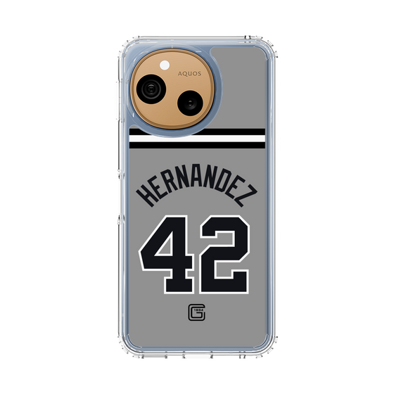 スリムプロテクションケース［ 読売ジャイアンツ - #42 HERNANDEZ - ビジター ］