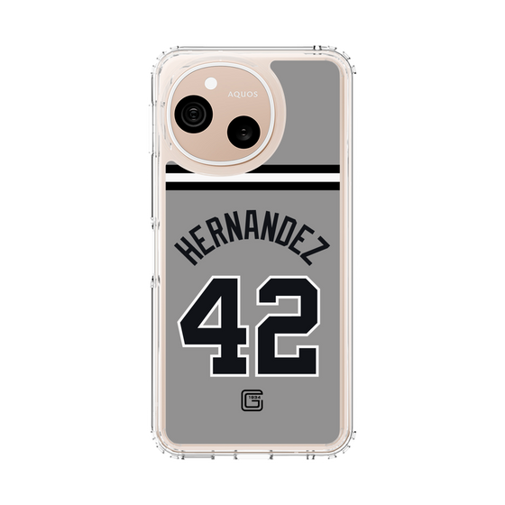 スリムプロテクションケース［ 読売ジャイアンツ - #42 HERNANDEZ - ビジター ］