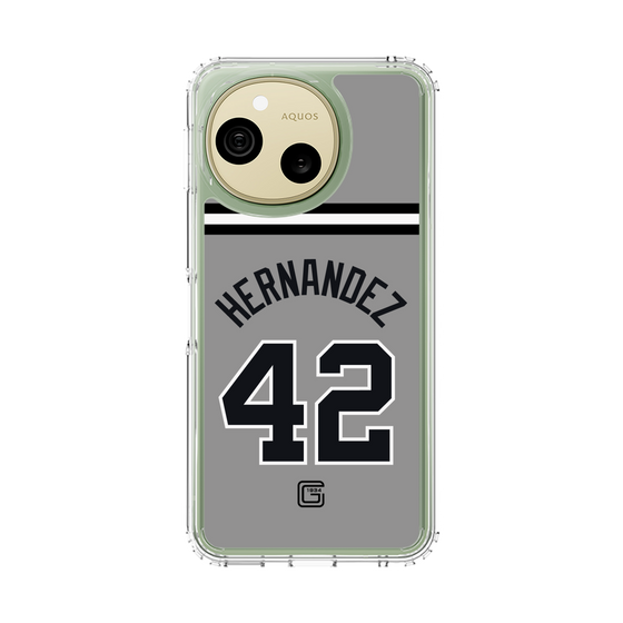 スリムプロテクションケース［ 読売ジャイアンツ - #42 HERNANDEZ - ビジター ］
