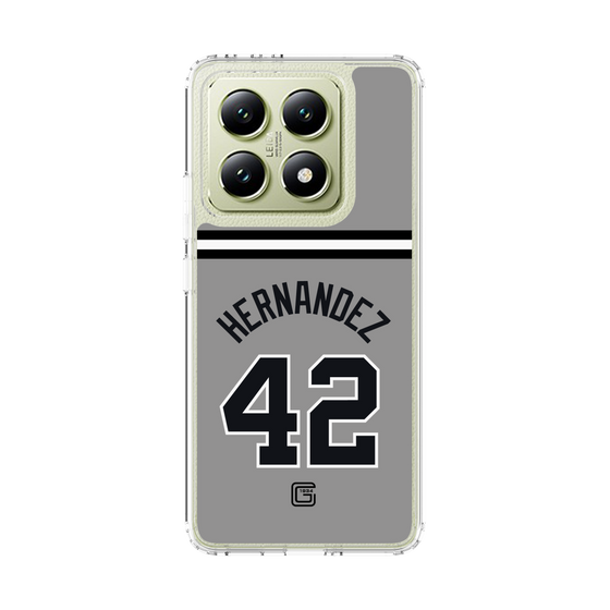 スリムプロテクションケース［ 読売ジャイアンツ - #42 HERNANDEZ - ビジター ］