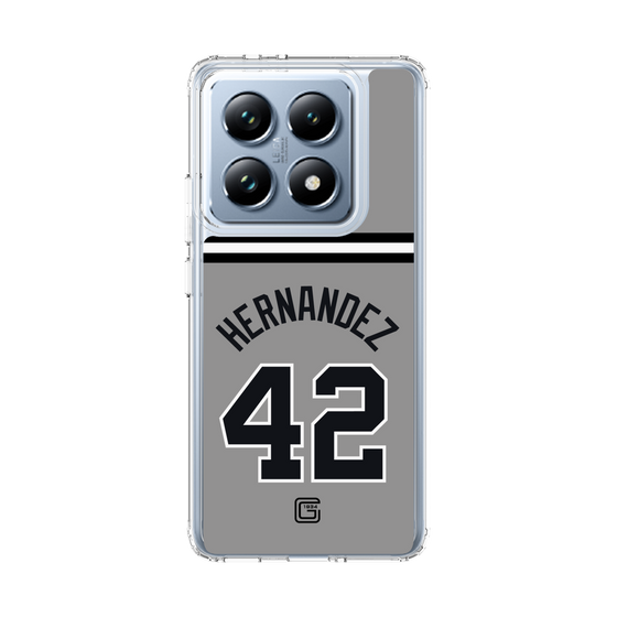 スリムプロテクションケース［ 読売ジャイアンツ - #42 HERNANDEZ - ビジター ］