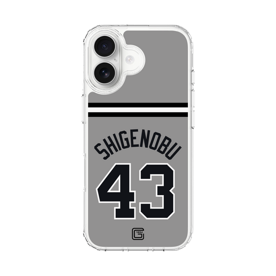 スリムプロテクションケース［ 読売ジャイアンツ - #43 SHIGENOBU - ビジター ］