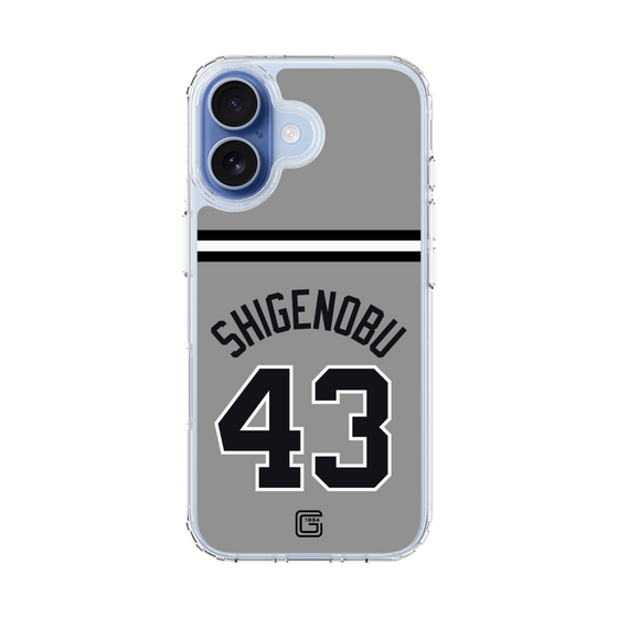 スリムプロテクションケース［ 読売ジャイアンツ - #43 SHIGENOBU - ビジター ］