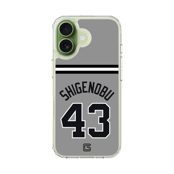 スリムプロテクションケース［ 読売ジャイアンツ - #43 SHIGENOBU - ビジター ］