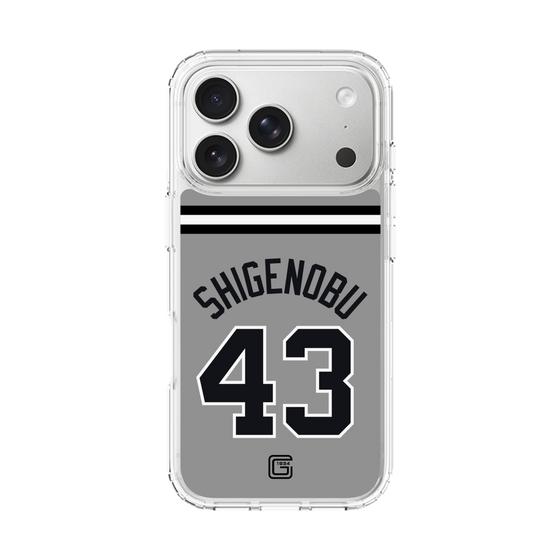 スリムプロテクションケース［ 読売ジャイアンツ - #43 SHIGENOBU - ビジター ］