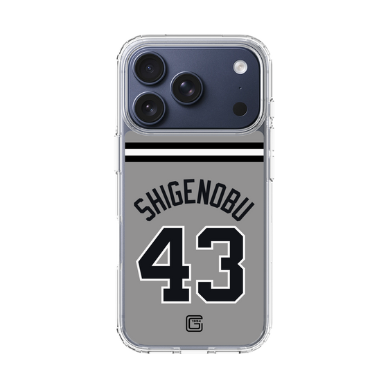 スリムプロテクションケース［ 読売ジャイアンツ - #43 SHIGENOBU - ビジター ］