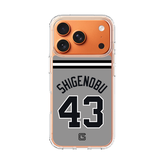 スリムプロテクションケース［ 読売ジャイアンツ - #43 SHIGENOBU - ビジター ］