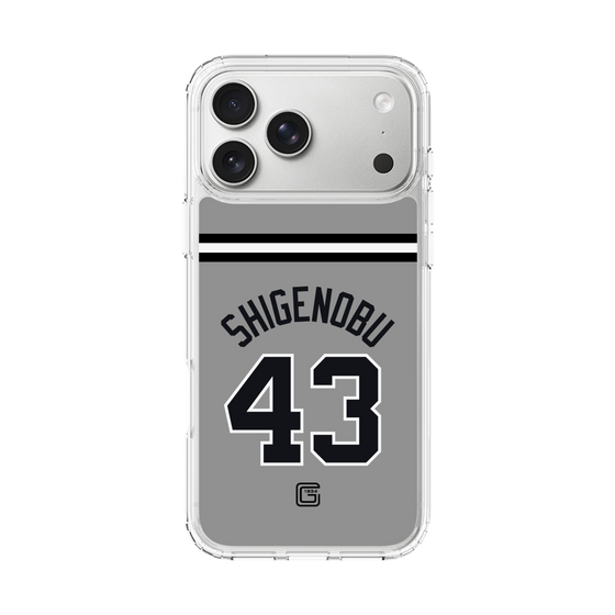 スリムプロテクションケース［ 読売ジャイアンツ - #43 SHIGENOBU - ビジター ］