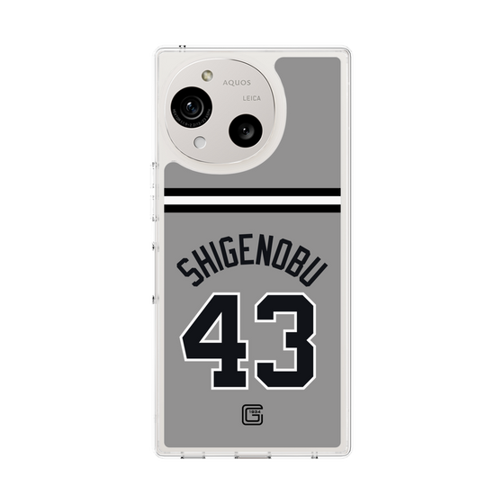 スリムプロテクションケース［ 読売ジャイアンツ - #43 SHIGENOBU - ビジター ］