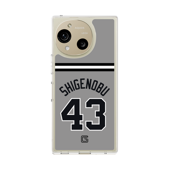 スリムプロテクションケース［ 読売ジャイアンツ - #43 SHIGENOBU - ビジター ］