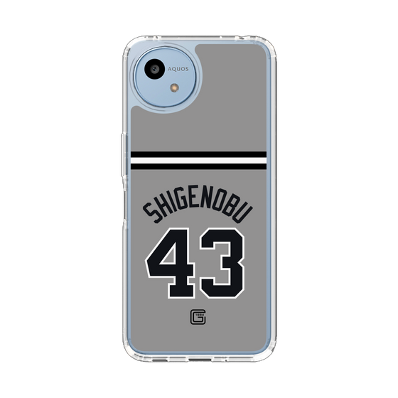 スリムプロテクションケース［ 読売ジャイアンツ - #43 SHIGENOBU - ビジター ］