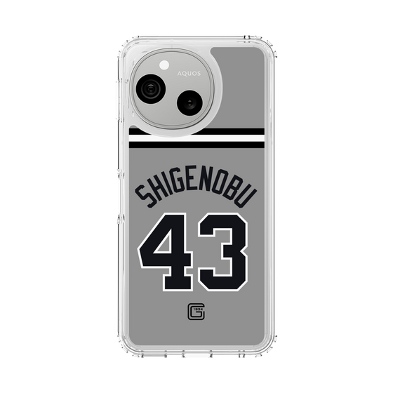 スリムプロテクションケース［ 読売ジャイアンツ - #43 SHIGENOBU - ビジター ］