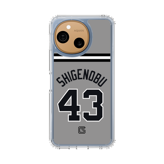 スリムプロテクションケース［ 読売ジャイアンツ - #43 SHIGENOBU - ビジター ］