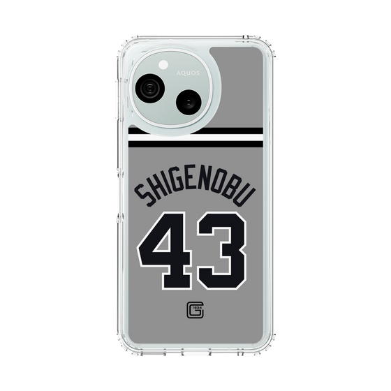 スリムプロテクションケース［ 読売ジャイアンツ - #43 SHIGENOBU - ビジター ］