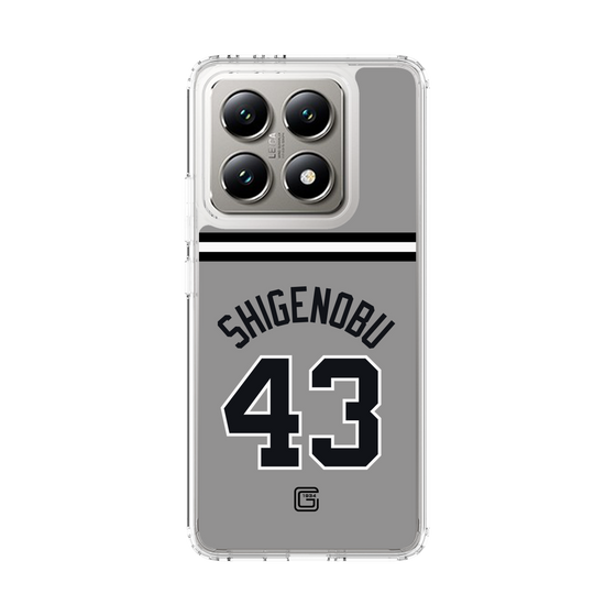 スリムプロテクションケース［ 読売ジャイアンツ - #43 SHIGENOBU - ビジター ］