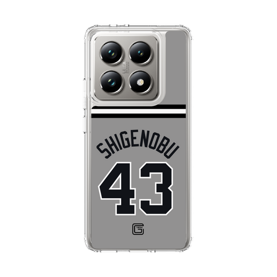 スリムプロテクションケース［ 読売ジャイアンツ - #43 SHIGENOBU - ビジター ］