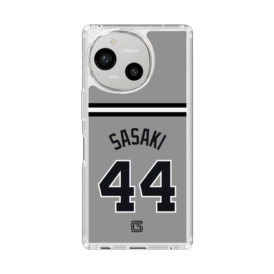 スリムプロテクションケース［ 読売ジャイアンツ - #44 SASAKI - ビジター ］