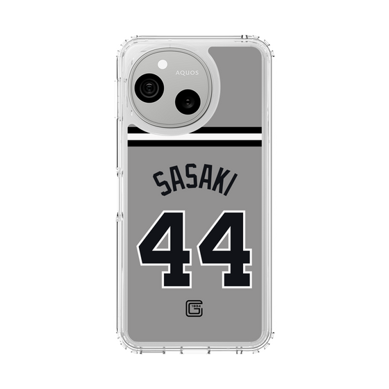 スリムプロテクションケース［ 読売ジャイアンツ - #44 SASAKI - ビジター ］