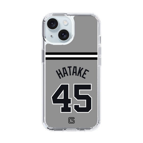 スリムプロテクションケース［ 読売ジャイアンツ - #45 HATAKE - ビジター ］