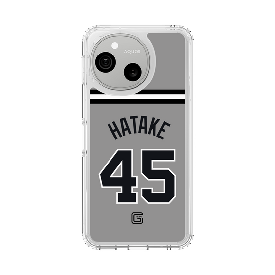 スリムプロテクションケース［ 読売ジャイアンツ - #45 HATAKE - ビジター ］