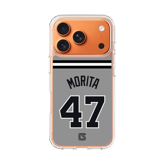 スリムプロテクションケース［ 読売ジャイアンツ - #47 MORITA - ビジター ］