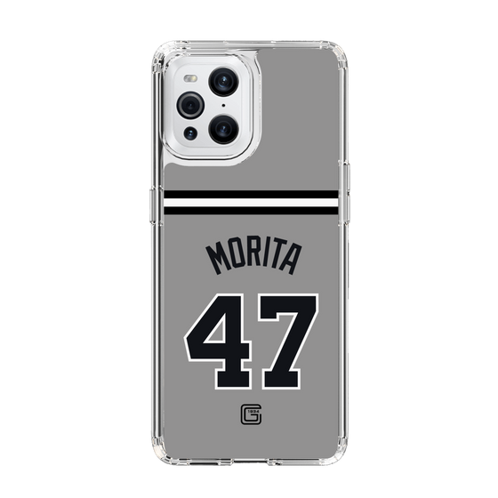 スリムプロテクションケース［ 読売ジャイアンツ - #47 MORITA - ビジター ］