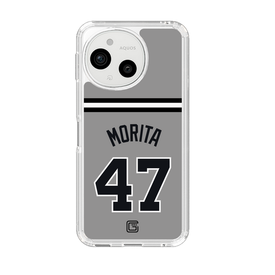 スリムプロテクションケース［ 読売ジャイアンツ - #47 MORITA - ビジター ］