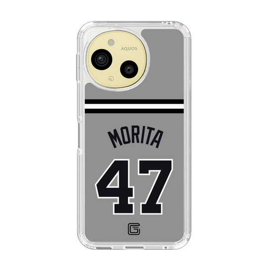 スリムプロテクションケース［ 読売ジャイアンツ - #47 MORITA - ビジター ］
