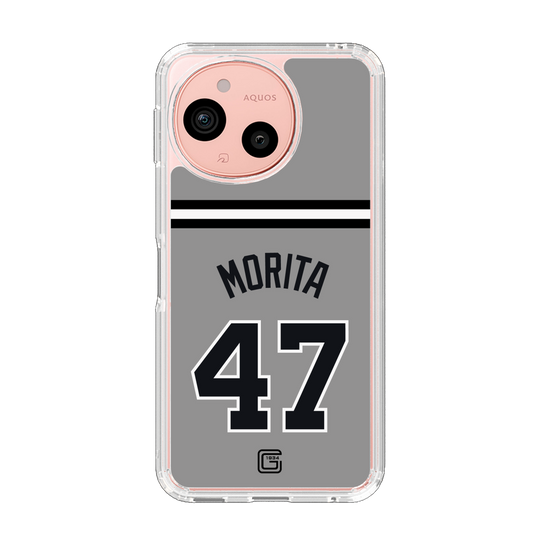 スリムプロテクションケース［ 読売ジャイアンツ - #47 MORITA - ビジター ］