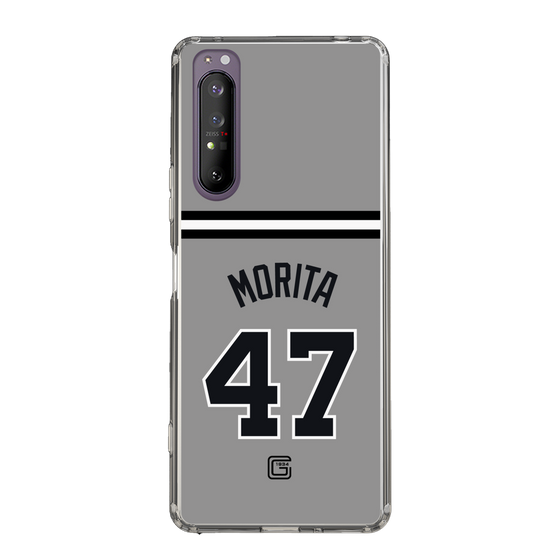 スリムプロテクションケース［ 読売ジャイアンツ - #47 MORITA - ビジター ］