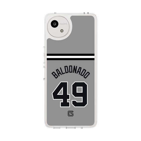 スリムプロテクションケース［ 読売ジャイアンツ - #49 BALDONADO - ビジター ］
