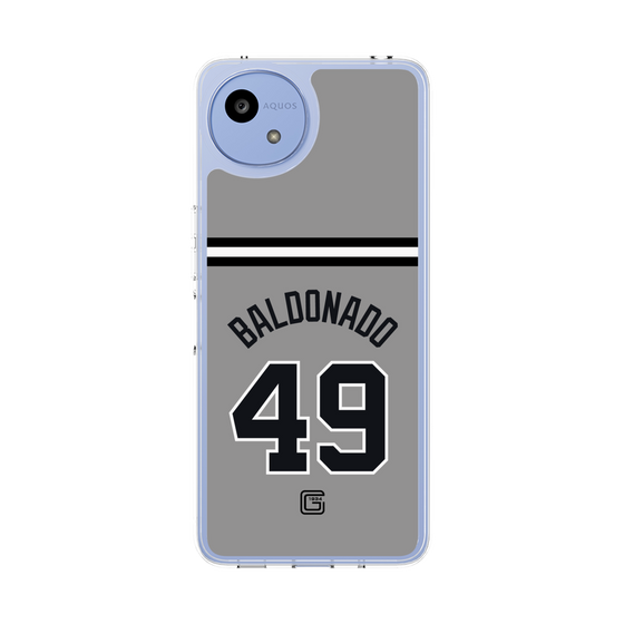 スリムプロテクションケース［ 読売ジャイアンツ - #49 BALDONADO - ビジター ］