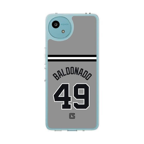 スリムプロテクションケース［ 読売ジャイアンツ - #49 BALDONADO - ビジター ］
