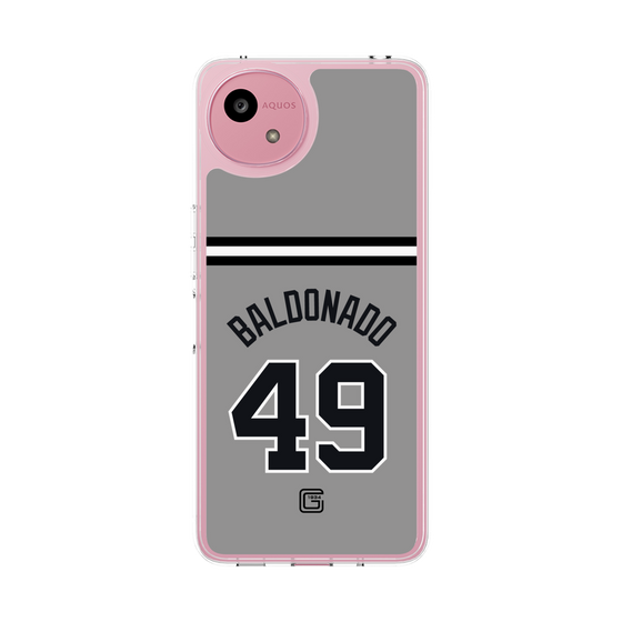 スリムプロテクションケース［ 読売ジャイアンツ - #49 BALDONADO - ビジター ］