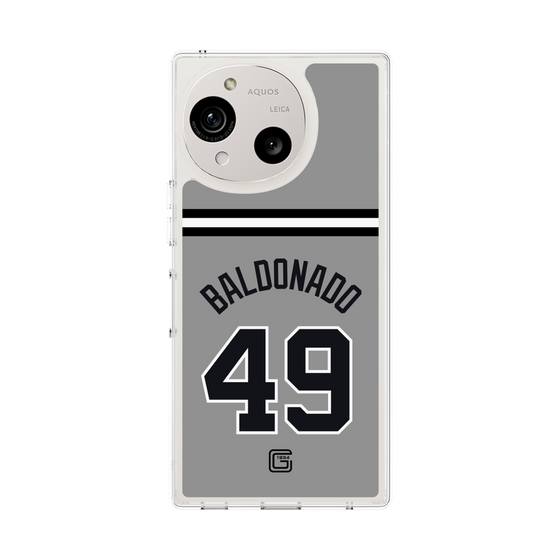 スリムプロテクションケース［ 読売ジャイアンツ - #49 BALDONADO - ビジター ］